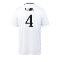 Real Madrid David Alaba #4 Hjemmebanetrøje 2022-23 Kortærmet